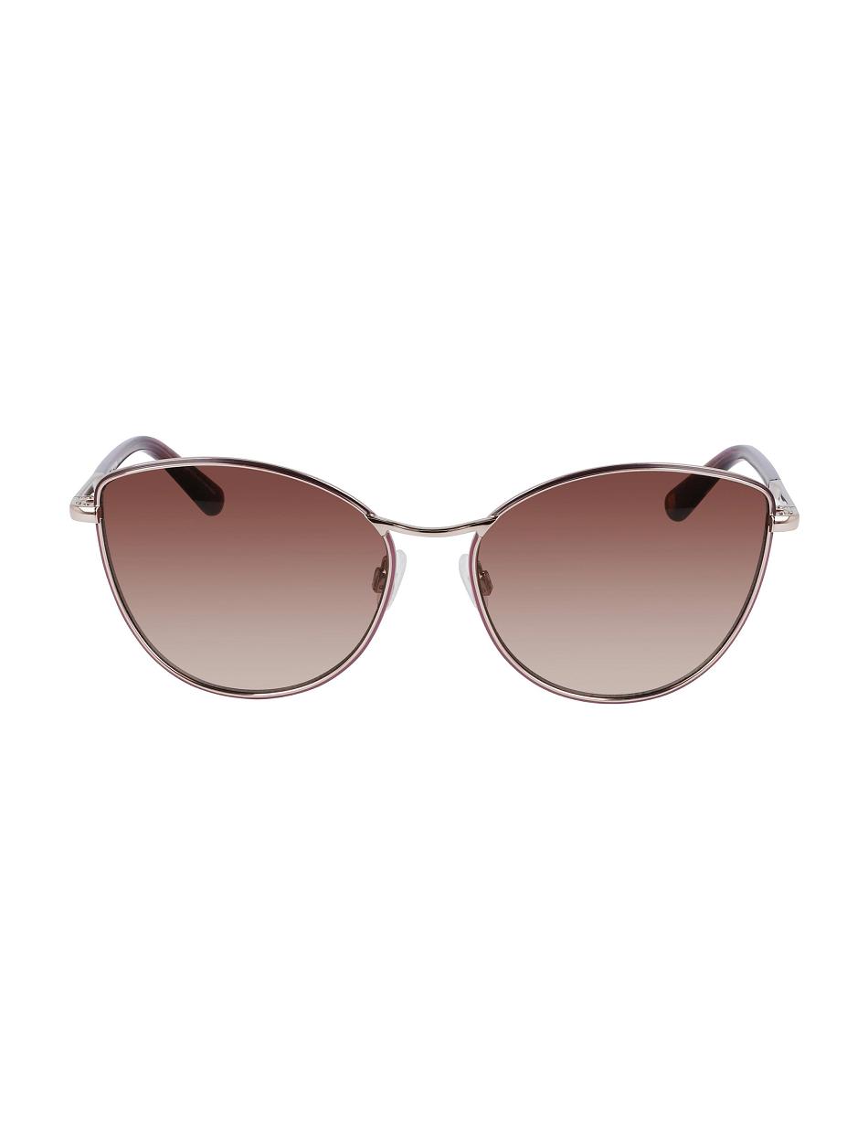 énorme Anne Klein Metal Cat-eye Sunglasses   | XKU-4860315